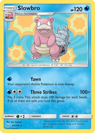 Slowbro - SM - Unbroken Bonds #43