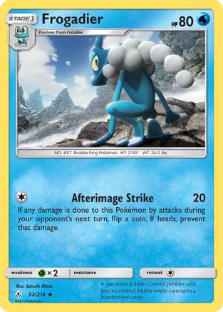 Frogadier - SM - Unbroken Bonds #52