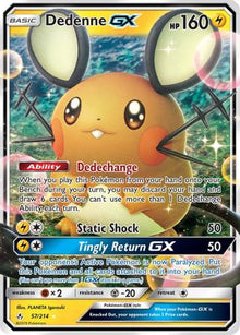 Dedenne GX - SM - Unbroken Bonds #57