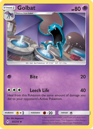 Golbat - SM - Unbroken Bonds #65