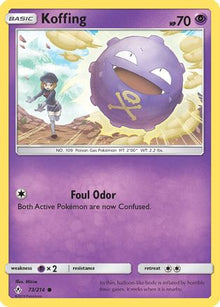 Koffing - SM - Unbroken Bonds #73