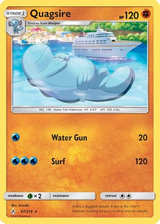 Quagsire - SM - Unbroken Bonds #97