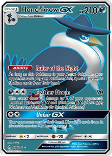 Honchkrow GX (Full Art) - SM - Unbroken Bonds #202