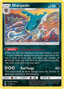 Sharpedo - SM - Unbroken Bonds #111