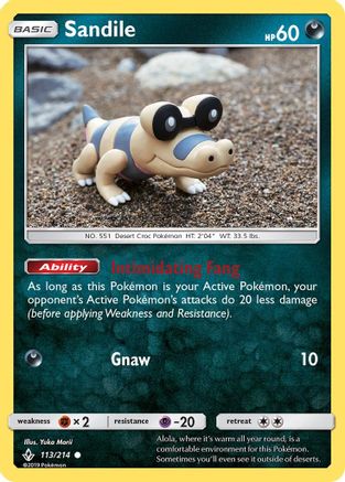 Sandile (113) - SM - Unbroken Bonds #113