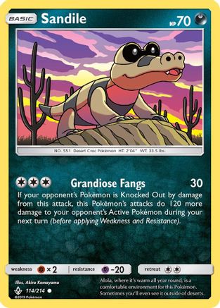 Sandile (114) - SM - Unbroken Bonds #114