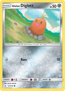 Alolan Diglett - SM - Unbroken Bonds #121