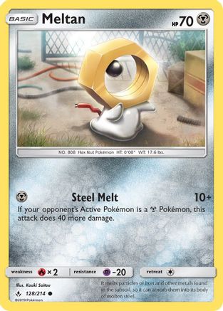 Meltan - SM - Unbroken Bonds #128