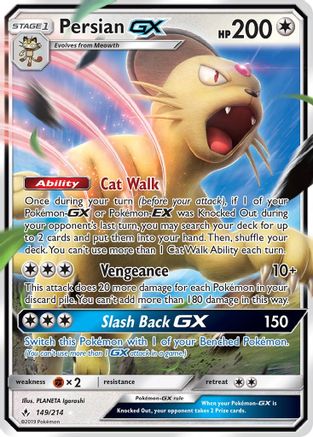 Persian GX - SM - Unbroken Bonds #149