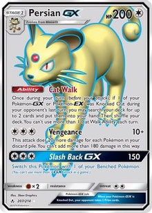 Persian GX (Full Art) - SM - Unbroken Bonds #207