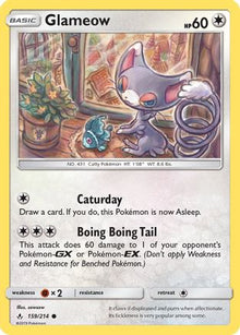 Glameow - SM - Unbroken Bonds #159