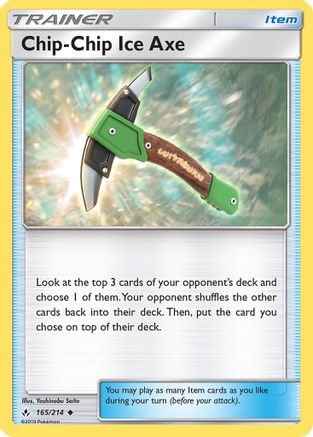 Chip-Chip Ice Axe - SM - Unbroken Bonds #165