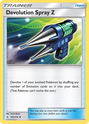 Devolution Spray Z - SM - Unbroken Bonds #166