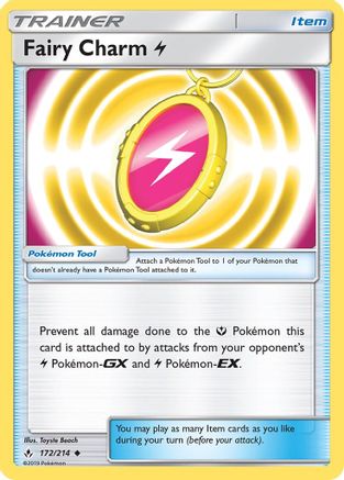 Fairy Charm L - SM - Unbroken Bonds #172