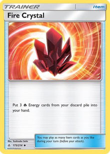 Fire Crystal - SM - Unbroken Bonds #173