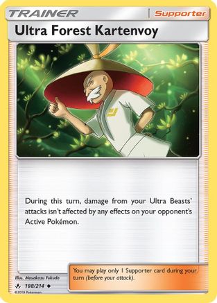 Ultra Forest Kartenvoy - SM - Unbroken Bonds #188