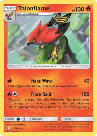 Talonflame - SM - Unified Minds #32