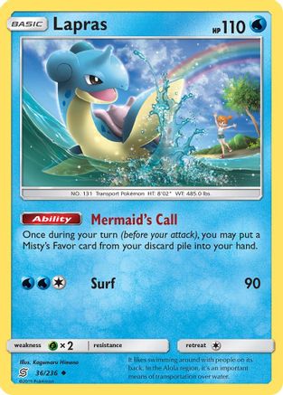 Lapras - SM - Unified Minds #36