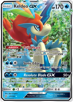 Keldeo GX - SM - Unified Minds #47