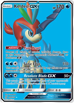 Keldeo GX (Full Art) - SM - Unified Minds #219