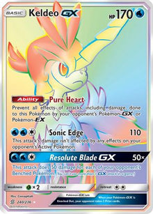 Keldeo GX (Secret) - SM - Unified Minds #240