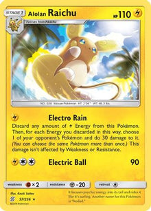Alolan Raichu - SM - Unified Minds #57