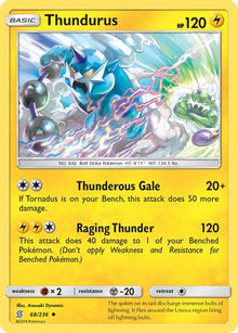 Thundurus - SM - Unified Minds #68