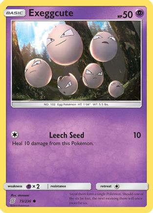 Exeggcute - SM - Unified Minds #73