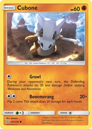 Cubone - SM - Unified Minds #105