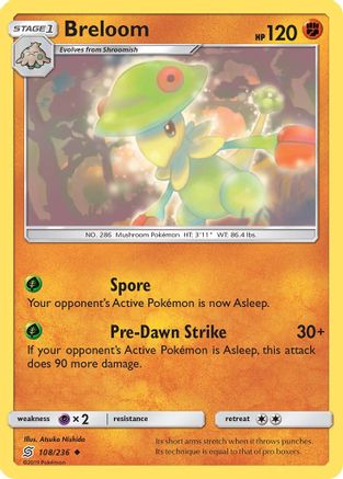 Breloom - SM - Unified Minds #108
