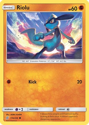 Riolu (116) - SM - Unified Minds #116