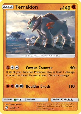 Terrakion - SM - Unified Minds #122