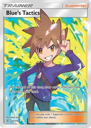 Blue's Tactics (Full Art) - SM - Unified Minds #231