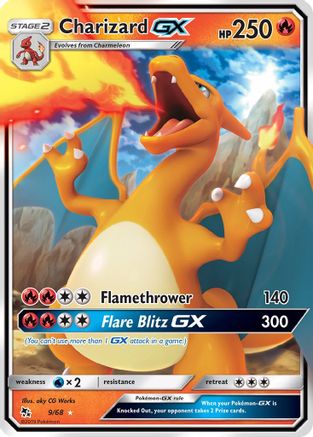 Charizard GX - Hidden Fates #9