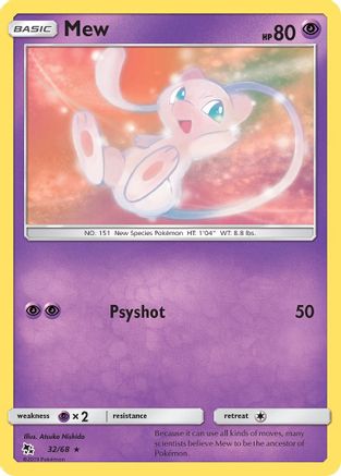 Mew - Hidden Fates #32