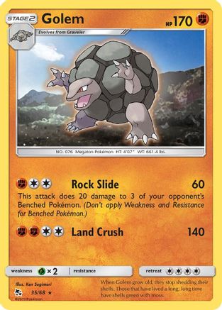 Golem - Hidden Fates #35