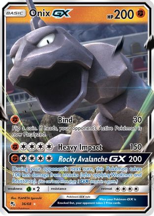Onix GX - Hidden Fates #36