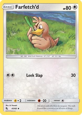 Farfetch'd - Hidden Fates #45