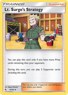 Lt. Surge's Strategy - Hidden Fates #60