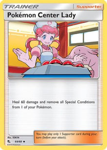 Pokemon Center Lady - Hidden Fates #64
