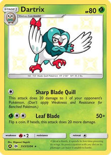 Dartrix - Hidden Fates: Shiny Vault #SV3