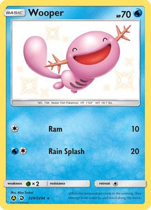 Wooper - Hidden Fates: Shiny Vault #SV9
