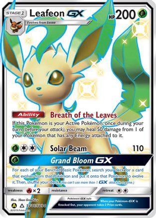 Leafeon GX - Hidden Fates: Shiny Vault #SV46