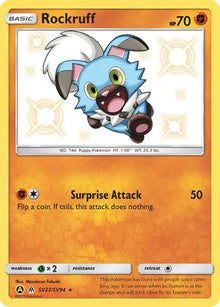 Rockruff - Hidden Fates: Shiny Vault #SV23