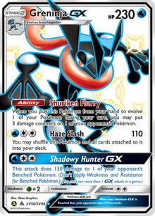 Greninja GX - Hidden Fates: Shiny Vault #SV56