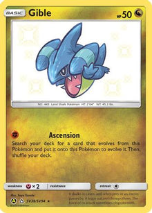 Gible - Hidden Fates: Shiny Vault #SV38