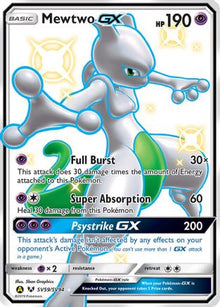 Mewtwo GX - Hidden Fates: Shiny Vault #SV59