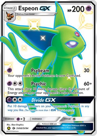 Espeon GX - Hidden Fates: Shiny Vault #SV60