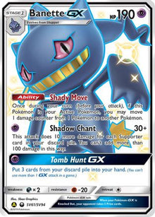 Banette GX - Hidden Fates: Shiny Vault #SV61