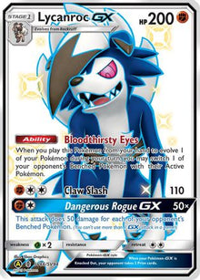 Lycanroc GX (SV66) - Hidden Fates: Shiny Vault #SV66